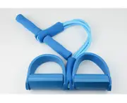 Pedal Resistance Band with Handle Elastic Pull Rope Foot Pedal Expander for Slimming Training