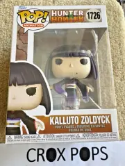 RARE KALLUTO ZOLDYCK HXH 1726 Funko Pop! New in Mint Box + PROTECTOR