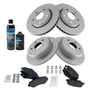 Front and Rear Disc Brake Kit for Jeep Wrangler 07-17 JK 18 RPO Code (for: Jeep)