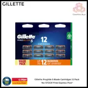 Gillette Proglide 5 Blade Cartridges 12 Pack *AU STOCK*Free Post*