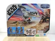 Star Wars Mission Fleet MANDOS N1 STARFIGHTER & SPEEDER BIKE New NIB MANDALORIAN