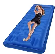 Sleeping Mat for Backpacking,Inflatable Waterproof Camping Mattress - Sleeping Mat with Built-in Pump, Wear-Resistant Tent Supplies for Adventure