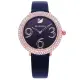 【SWAROVSKI 施華洛世奇】施華洛世奇SWAROVSKI 水晶的貴氣時尚優質秀麗腕錶-黑金-5484058