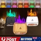 Salt Rock Flame Ultrasonic Aroma Aromatherapy Diffuser Air Humidifier Purifier