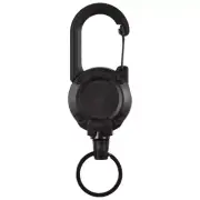 New Heavy Duty Retractable Pull Badges Carabiner Key Chain Buckle Key2712