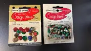 Vintage Design-Trims Boutique Craft House Sequins Two Packages
