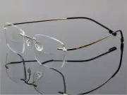 Mens Rimless Bifocal Reading Glasses Light Weight Readers Retro 1.0 ~ 3.0 KFA545