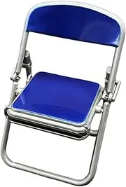 1:12 Action Figure Scene Chair Model Mini Furniture Scene Toy Accessories for 6inch BJD Doll Scene, Blue