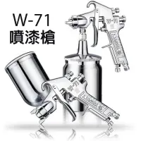 在飛比找momo購物網優惠-【威富登】W-71 油漆噴槍 噴漆槍w71 上壺面 下壺面 