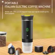 Portable Wireless Espresso Maker 3-in-1 Capsule/Powder for Car, Home, Travel New