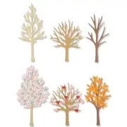 Thinlits Die Set 7PK Seasonal Trees by Jennifer Ogborn | 666025 | Chapter 4 2...