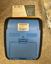 MUNBYN Bluetooth Thermal Printer - Model: IMP029-BL - Compact and Portable