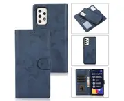 Detachable Wallet Phone Case for Easy Portability (Dark Blue), Flip Case for Samsung Galaxy A72 5G