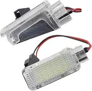 DEMULAX License Plate Lights, for, A2 A3 S3 A4 S4 RS4 A5 S5 A6 S6 RS6 A8 S8 Q5 Q7 R8, for VW, Phaeton, for Sharan, Transporter, for Passat CC Number Car Number Plate Light
