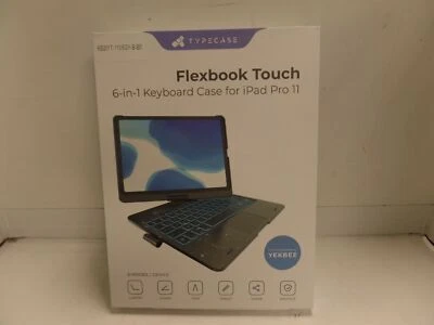 KEYQUEST KB201T-110SGY-B-B0 TYPECASE FLEXBOOK KEYBOARD TOUCHPAD IPAD PRO 11"