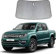 OTTO Shades 6 Layers Thick WindScreen Sunshade for Volkswagen Amarok 2022-2025 Certified Foldable Windshield Sun Visor Proven to Block 99% UV Rays Heat Shield Cover Keeps Car Cool