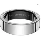 Smart Rings Sleep Heart Rate Blood Oxygen IP68 Waterproof (Silver, SIZE 9)