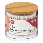 5five Simply Smart cotton swab dispenser Selena with 300 sticks, plastic