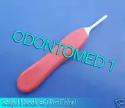 Scalpel Handle #10 with Red Color Surgical Instruments