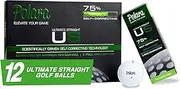 Polara Ultimate Straight, Extra Spin, Extra Distance, and Extra Distance & Spin Premium Golf Balls | Hook and Slice Correction | Perfect for Recreational Golfers | 1 Dozen Balls
