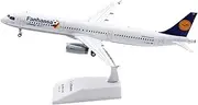 Pre-Built Model Aircraft 22CM 1/200 Scale Finished Aircraft Die-cast Model Lufthansa for Airbus A321 D-AIDG Airplane for Aviation Fans Miniature Airplane Model