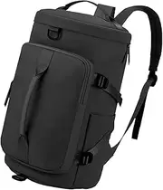 Travel Bag Fitness Bag with Adjustable Shoulder Strap Laptop Backpack Shoulder Bag for Camping Backpacking Hiking Yoga Gym