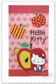 ♥小花花日本精品♥ Hello Kitty 長門簾 窗簾 櫃簾 間格簾 冷氣格簾 蘋果 台灣製 33182001