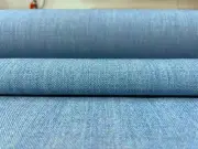 4.125 yds Kvadrat Remix 816 Blue MCM Woven Wool Upholstery Fabric 2968-0816