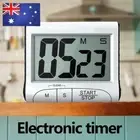 LCD Digital Kitchen Timer Alarm Clock Magnet Timer Alarm Clock with Magnet Clip