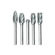 SP Tools Tungsten Carbide Burr - 10 x 20mm Cylinder Aluminium Durable Heavy Duty