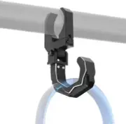 1.6"-2" Roll Bar Helmet Hook Headset Hanger Mount for Polaris Can Am X3 UTV ATV