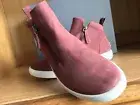 Ecco Soft 7 Ankle Boot Andorra Maroon Women Size 10 EU 41 470313