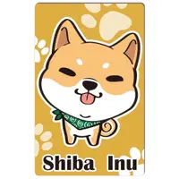 在飛比找蝦皮商城優惠-萬用趣味票卡/悠遊卡貼紙 - Shiba Inu 柴犬 [收