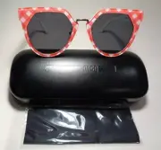 McQ by Alexander McQueen MQ0149SA Red White Grey New Men's Sunglasses