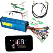 36V/48/62/72V Brushless Motor Controller & Display & Wiring Harness Go Kart Cart