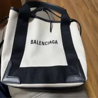 在飛比找PopChill優惠-[二手] Balenciaga 帆布包xs