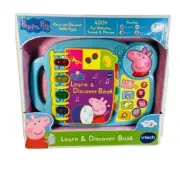VTech Peppa Pig Learn and Discover Book Electronic Book for Learning