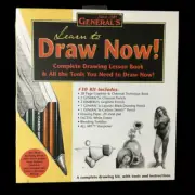 NEW Learn To Draw Now Kit #30 With Tools and Instructions By GENERAL'S ~ Sealed
