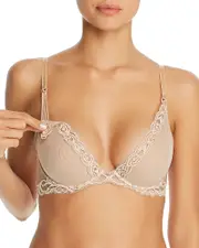 Natori Feathers Plunge Underwire Maternity Nursing Bra