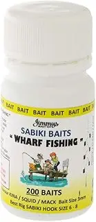 Jimmys Sabiki Baits for Wharf Fishing 3mm x 200 Baits