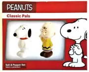 Peanuts Classic Pals (Snoopy & Charlie Brown) Ceramic Salt & Pepper Shakers