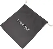 Hair Dryer Bag Travel Storage Reusable Pouch Elegant Canvas Dust Wall Mountable for Hair Dryer Accessories