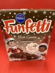 Pillsbury Funfetti Elf On The Shelf Hot Cocoa Cookie Mix 15 oz FREE SHIPPING