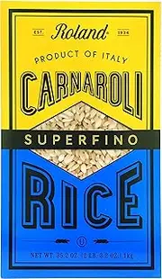 Roland Carnaroli Rice, Superfino, 3.2 Ounce (Pack of 5), Packaging May Vary