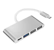USB Type C 4 Ports HUB Adapter PD USB 3.0 USB 2.0 Multiport USB Splitter 5Gbps Super Speed Data Transfer Hub For Laptop Macbook