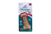 Sporn Marrow Chew Bone Dental Dog Toy Peanut Butter Flavour Small