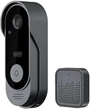 Smart Video Door Bells Wireless WiFi Video Doorbell with Camera Smart Security Doorbell with Cloud Storage, Motion Detection, Two-Way Audio Home Intercom, Rechargeable Batteries, HD Night Vision (m9)