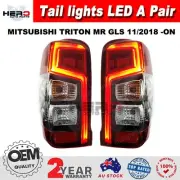 PAIR TAIL LIGHTS REAR BACK LAMPS For MITSUBISHI TRITON MR GLS 11/2018 -ON
