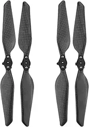 Carbon Fiber Propeller Foldable Quick Release Low Noise Spare Props Replacement Blade Parts CW CCW, for FIMI X8 SE 2020 Drone Replacement Propellers(2 Pair)
