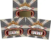 My Scratch Offs Casino Night Scratch Off Game Cards - 25 Pack Slot Machine Scratch Off Multi